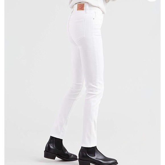 levi's 721 high rise white